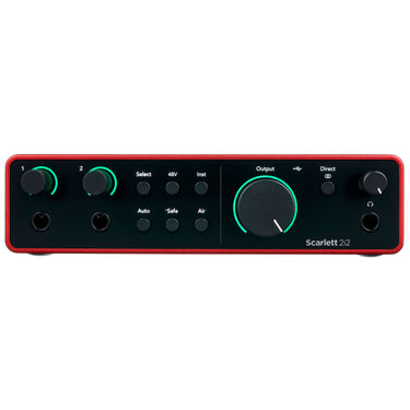 Interfaz Focusrite Mosc0033 Scarlett 2i2 4ta Generacion
